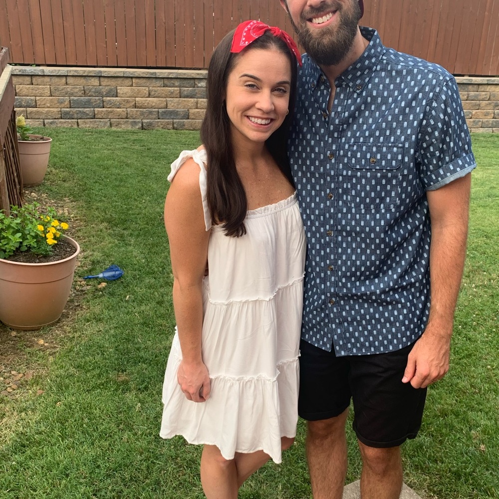 Savannah tiered dress